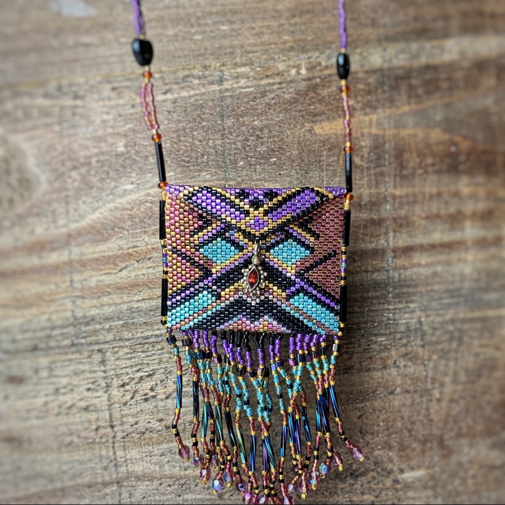 Art Deco Revival Lariat Necklace
